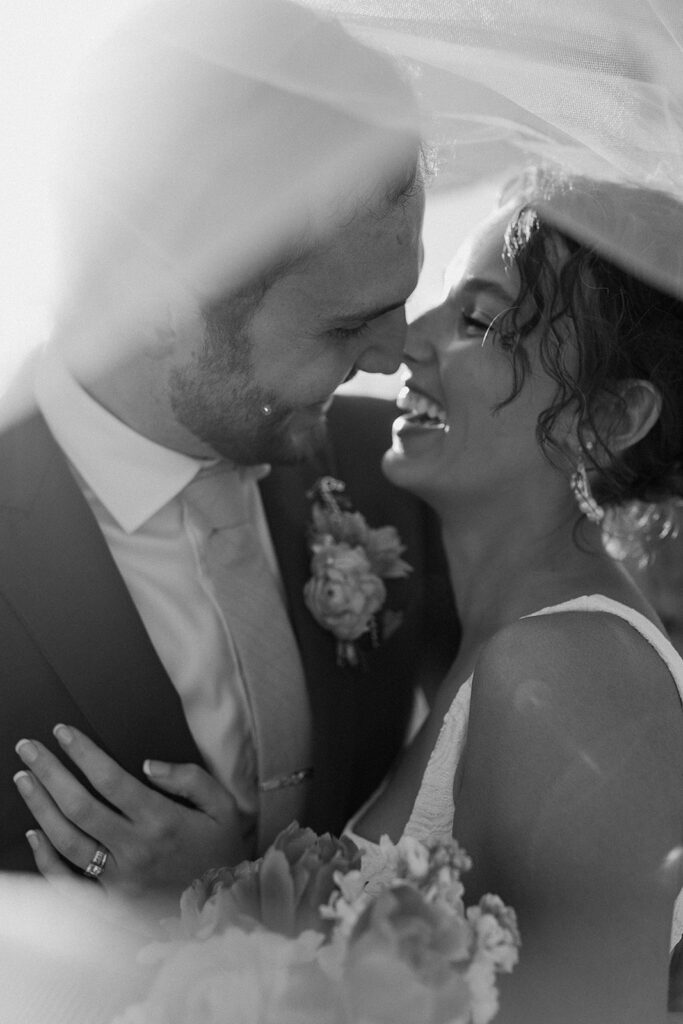 Bridal portraits in the Arizona deser